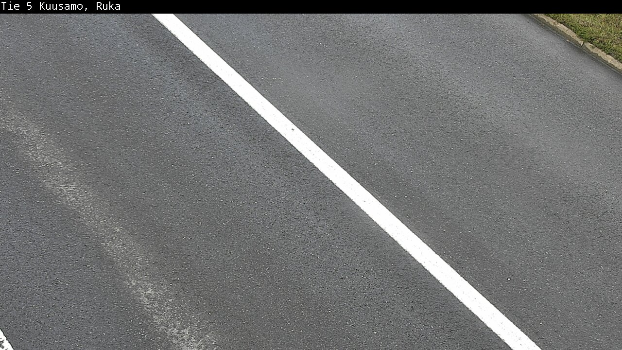Weather Camera Image Väg 5 Kuusamo, Ruka, Kuusamo, Pohjois-Pohjanmaa