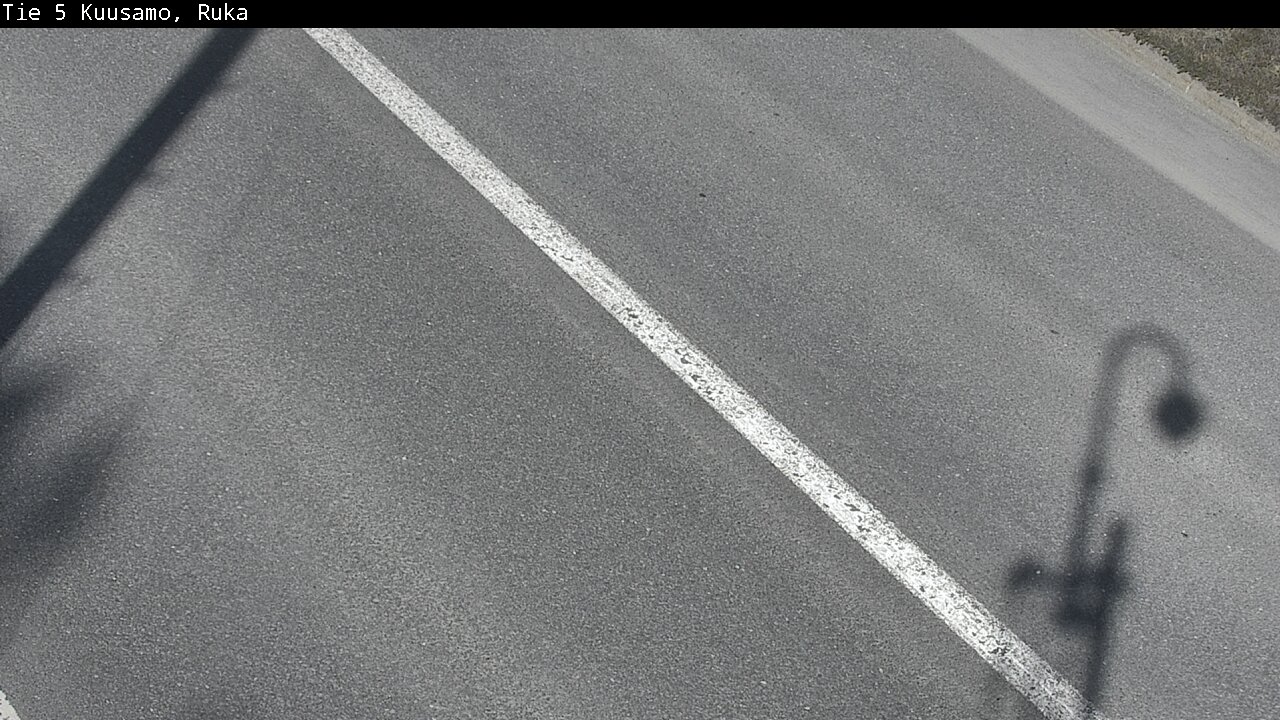Weather Camera Image Väg 5 Kuusamo, Ruka, Kuusamo, Pohjois-Pohjanmaa