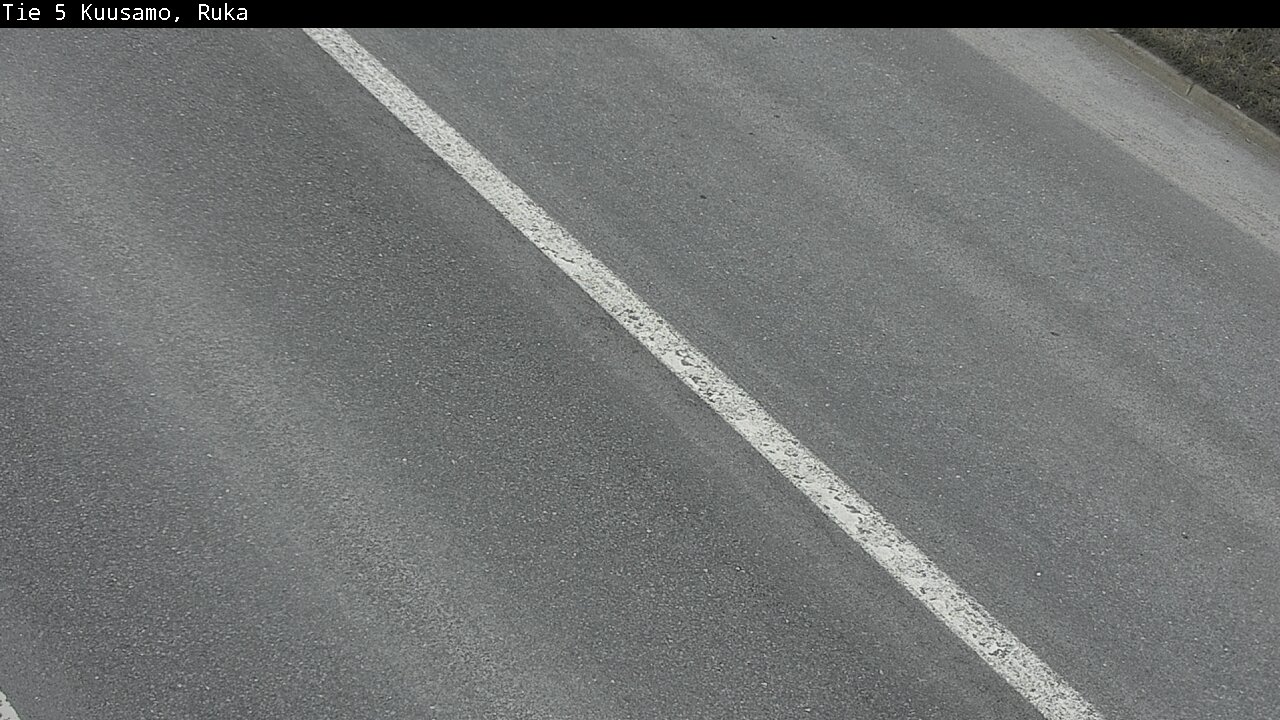 Weather Camera Image Väg 5 Kuusamo, Ruka, Kuusamo, Pohjois-Pohjanmaa