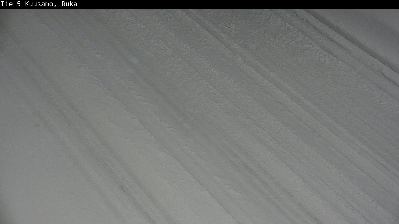 Weather Camera Image Väg 5 Kuusamo, Ruka, Kuusamo, Pohjois-Pohjanmaa