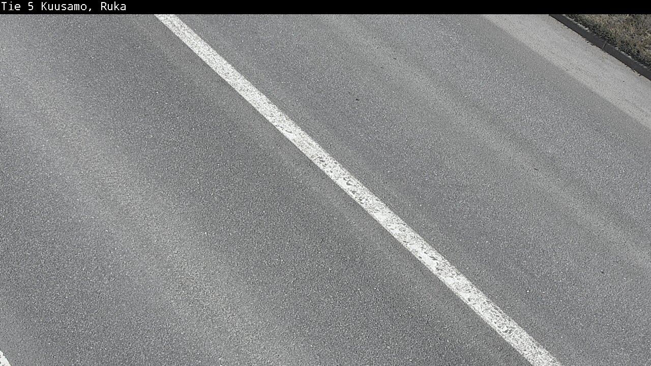Weather Camera Image Väg 5 Kuusamo, Ruka, Kuusamo, Pohjois-Pohjanmaa