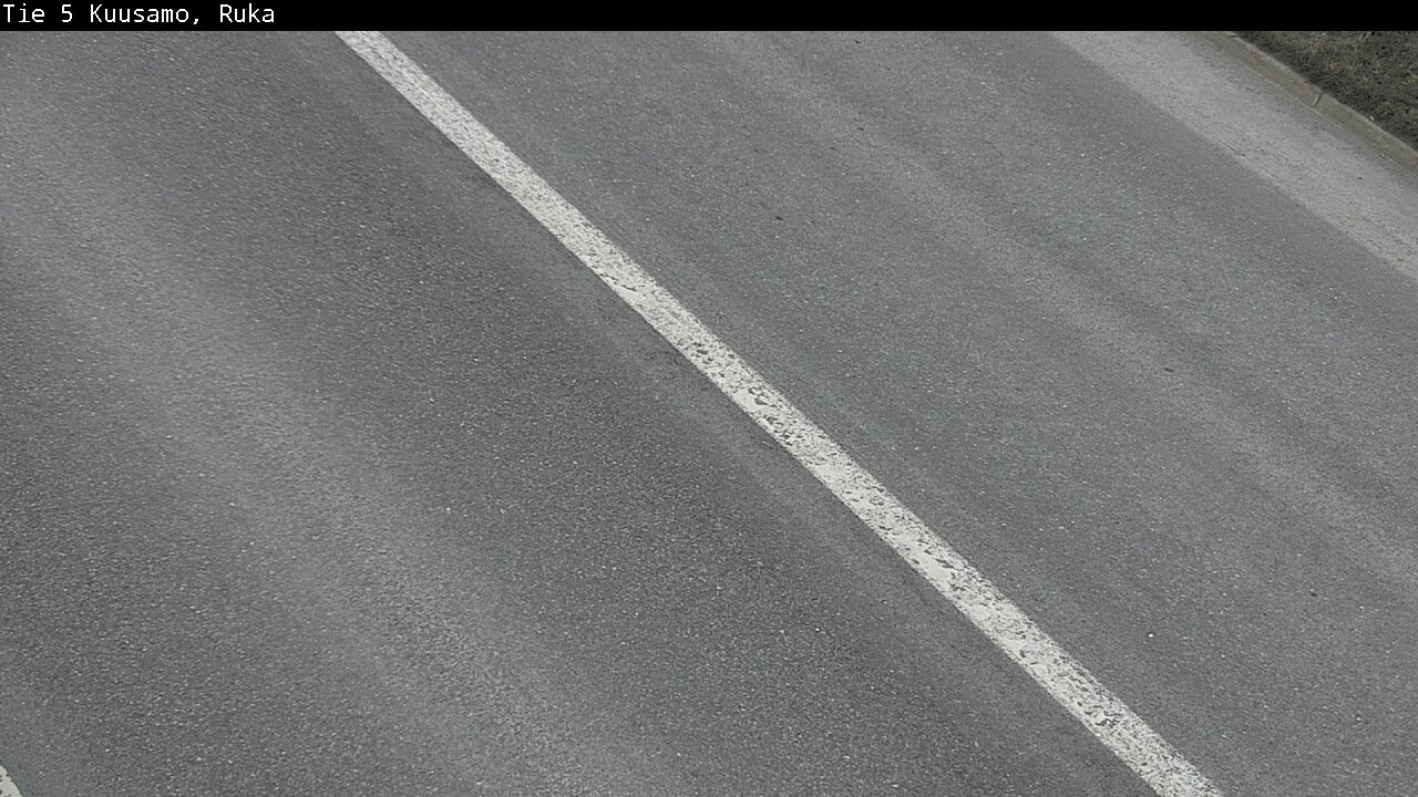 Weather Camera Image Väg 5 Kuusamo, Ruka, Kuusamo, Pohjois-Pohjanmaa