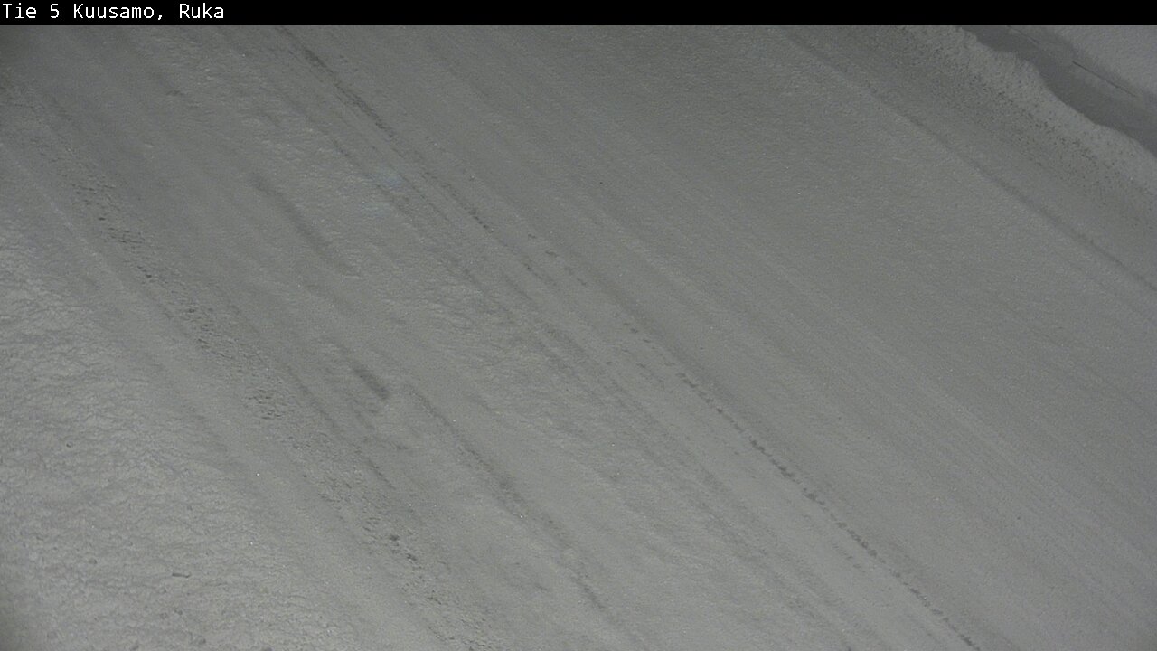 Weather Camera Image Väg 5 Kuusamo, Ruka, Kuusamo, Pohjois-Pohjanmaa