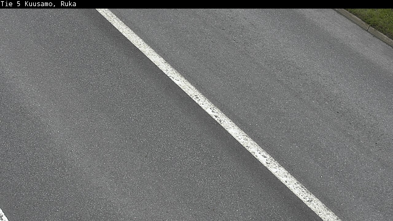 Weather Camera Image Väg 5 Kuusamo, Ruka, Kuusamo, Pohjois-Pohjanmaa