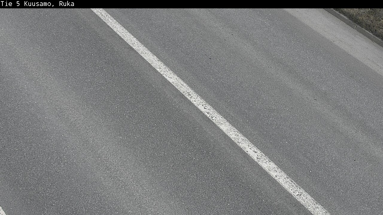 Weather Camera Image Väg 5 Kuusamo, Ruka, Kuusamo, Pohjois-Pohjanmaa