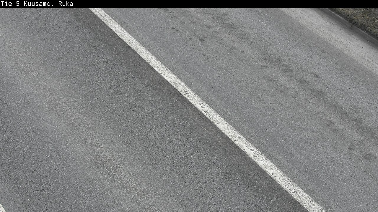 Weather Camera Image Väg 5 Kuusamo, Ruka, Kuusamo, Pohjois-Pohjanmaa