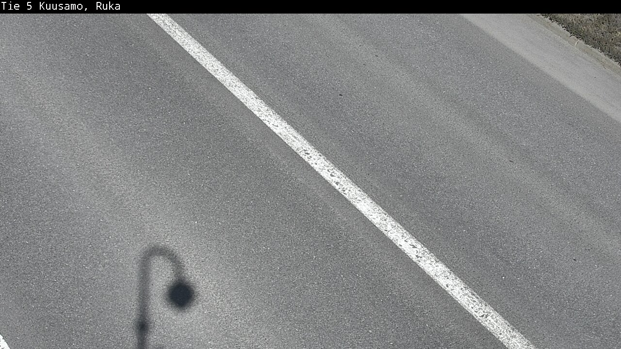 Weather Camera Image Väg 5 Kuusamo, Ruka, Kuusamo, Pohjois-Pohjanmaa