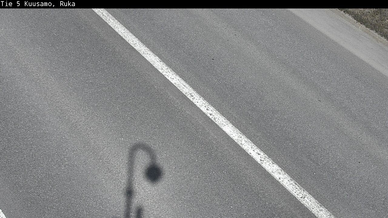 Weather Camera Image Väg 5 Kuusamo, Ruka, Kuusamo, Pohjois-Pohjanmaa