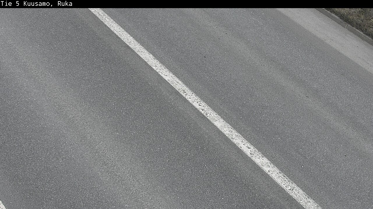 Weather Camera Image Väg 5 Kuusamo, Ruka, Kuusamo, Pohjois-Pohjanmaa