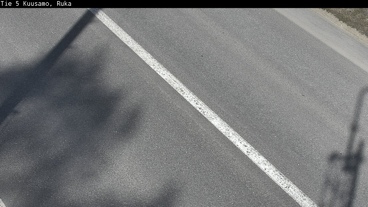Weather Camera Image Väg 5 Kuusamo, Ruka, Kuusamo, Pohjois-Pohjanmaa