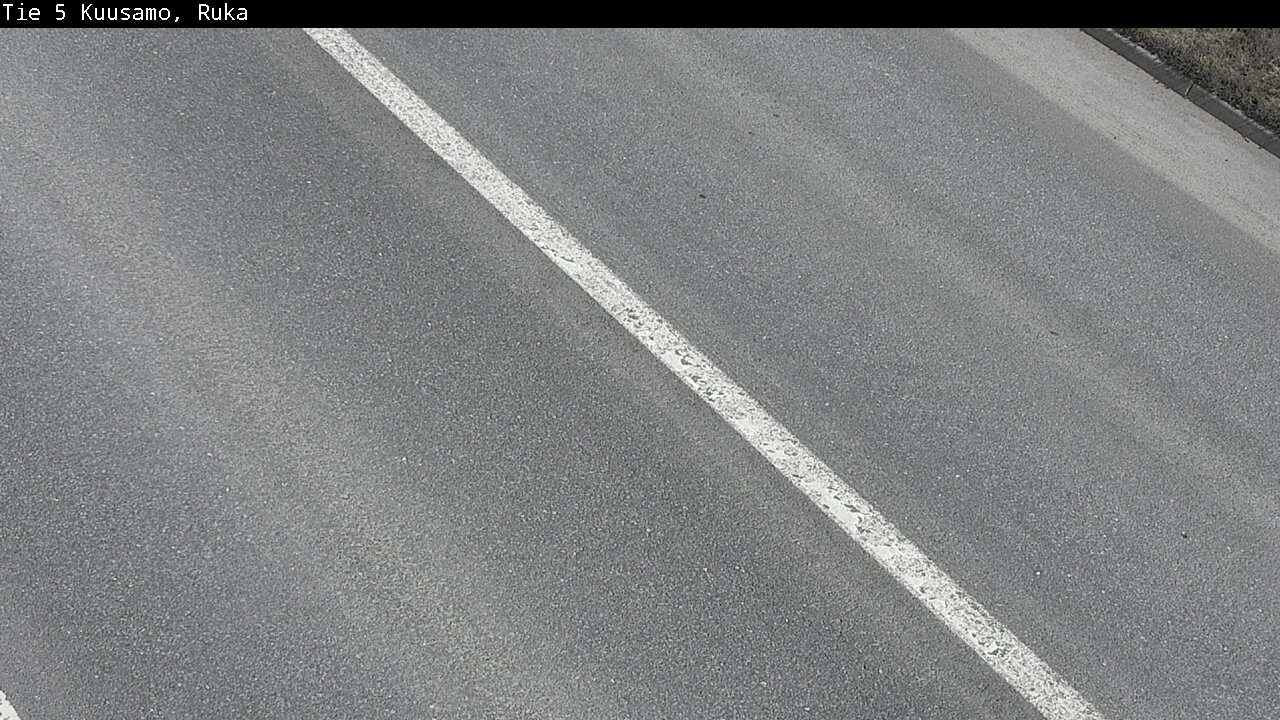 Weather Camera Image Väg 5 Kuusamo, Ruka, Kuusamo, Pohjois-Pohjanmaa