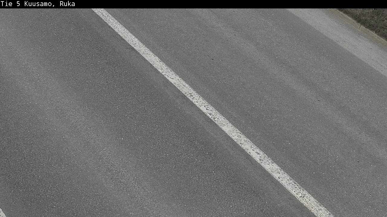 Weather Camera Image Väg 5 Kuusamo, Ruka, Kuusamo, Pohjois-Pohjanmaa