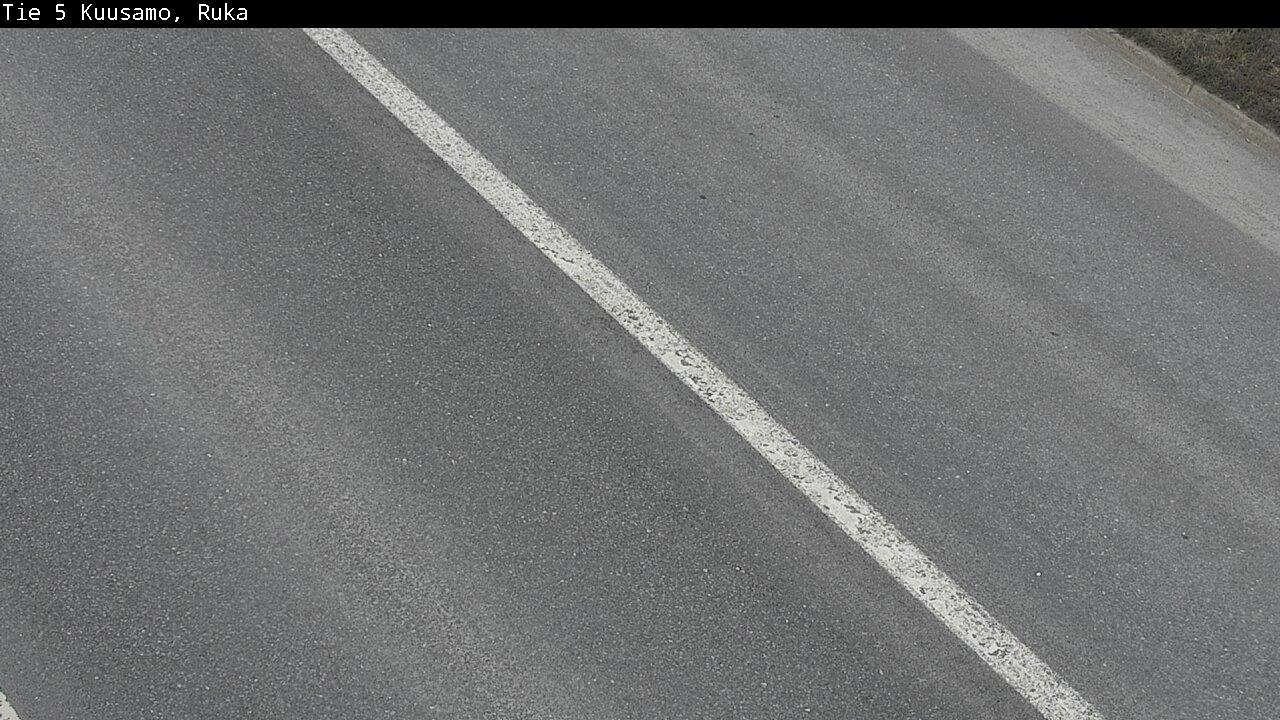 Weather Camera Image Väg 5 Kuusamo, Ruka, Kuusamo, Pohjois-Pohjanmaa