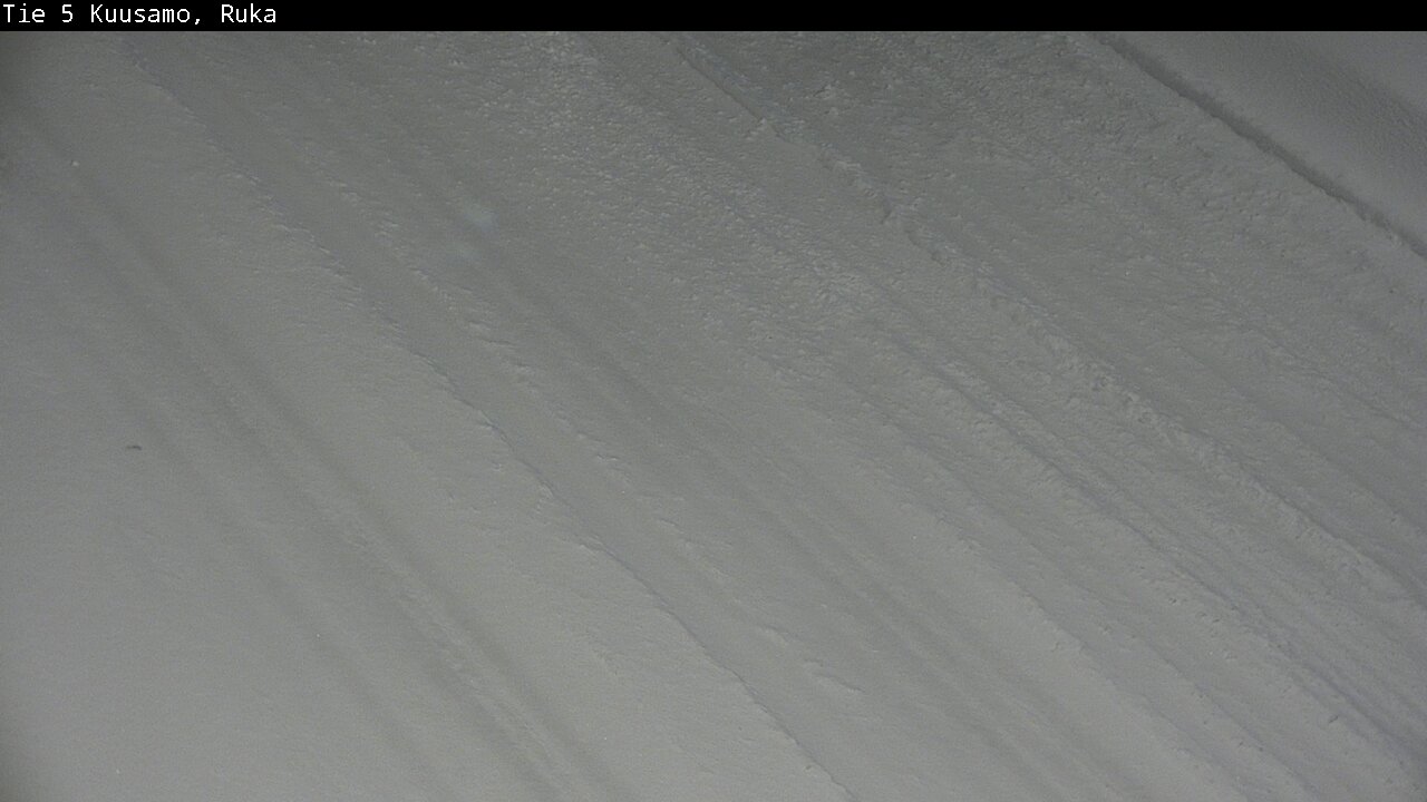 Weather Camera Image Väg 5 Kuusamo, Ruka, Kuusamo, Pohjois-Pohjanmaa