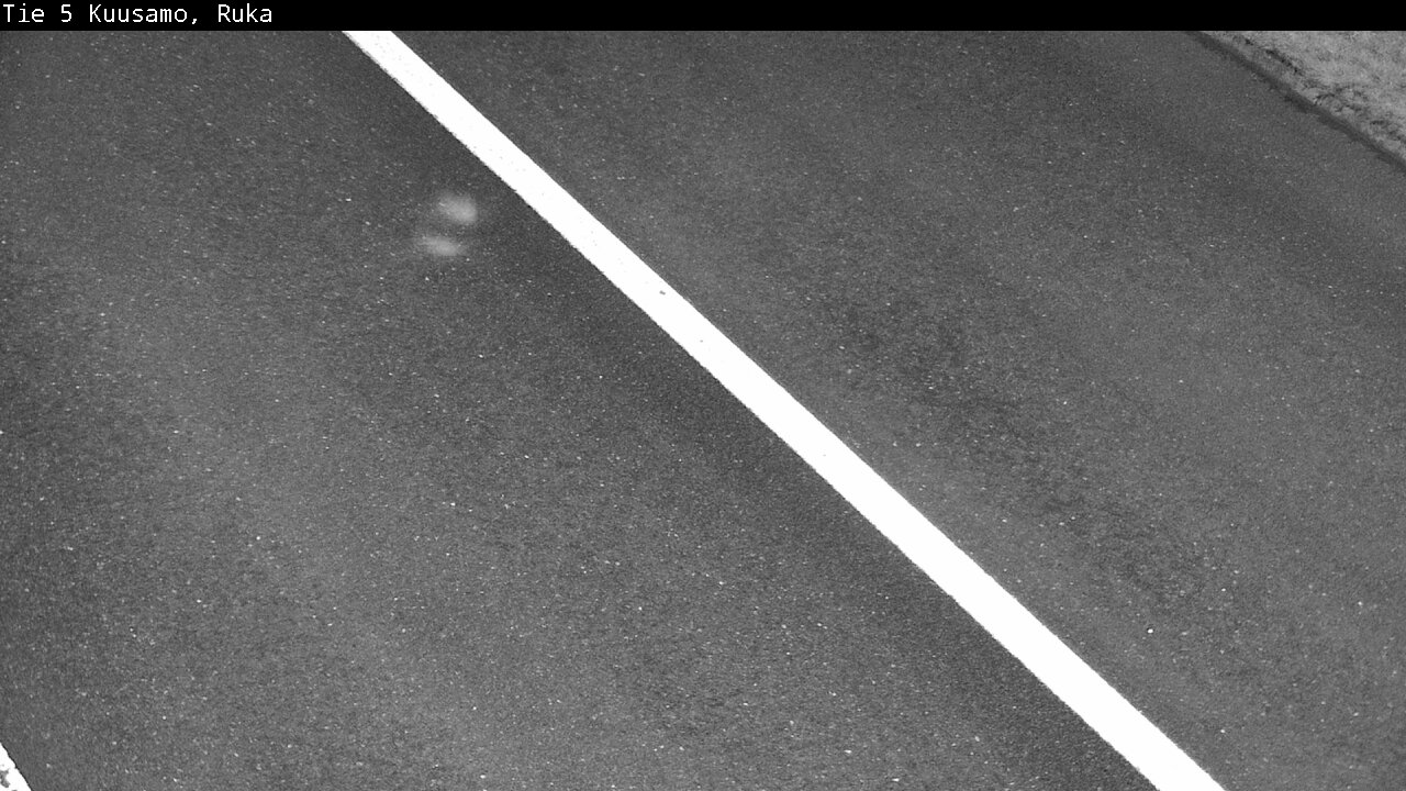 Weather Camera Image Väg 5 Kuusamo, Ruka, Kuusamo, Pohjois-Pohjanmaa
