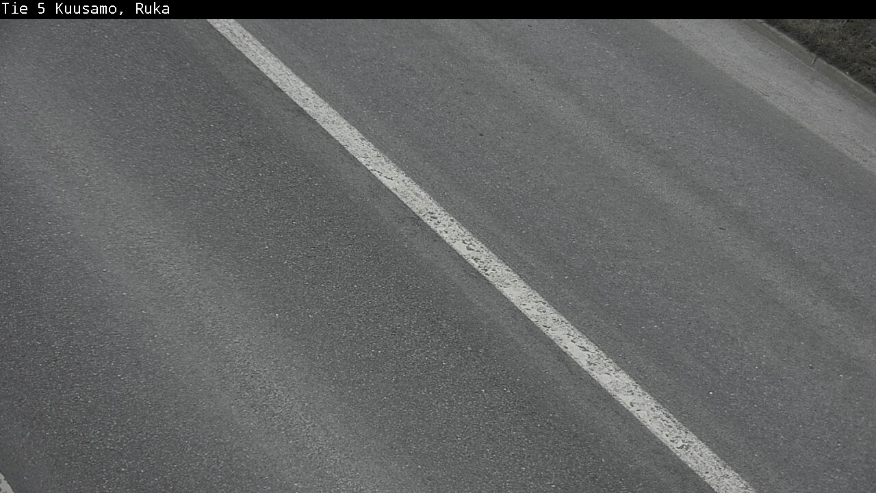 Weather Camera Image Väg 5 Kuusamo, Ruka, Kuusamo, Pohjois-Pohjanmaa
