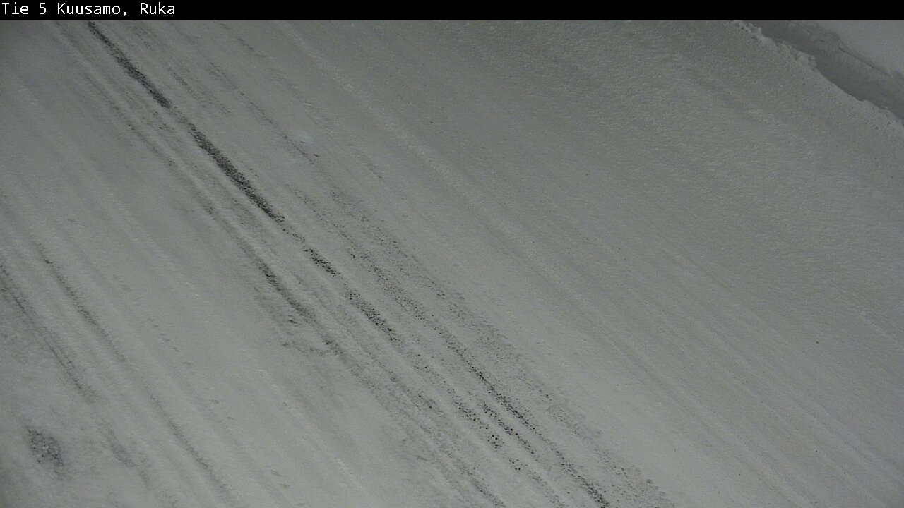 Weather Camera Image Väg 5 Kuusamo, Ruka, Kuusamo, Pohjois-Pohjanmaa