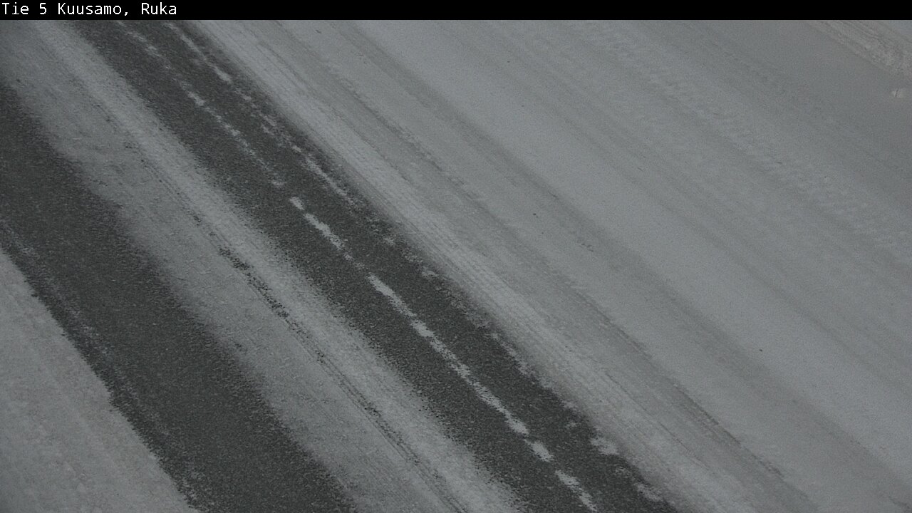 Weather Camera Image Road 5 Kuusamo, Ruka, Kuusamo, Pohjois-Pohjanmaa
