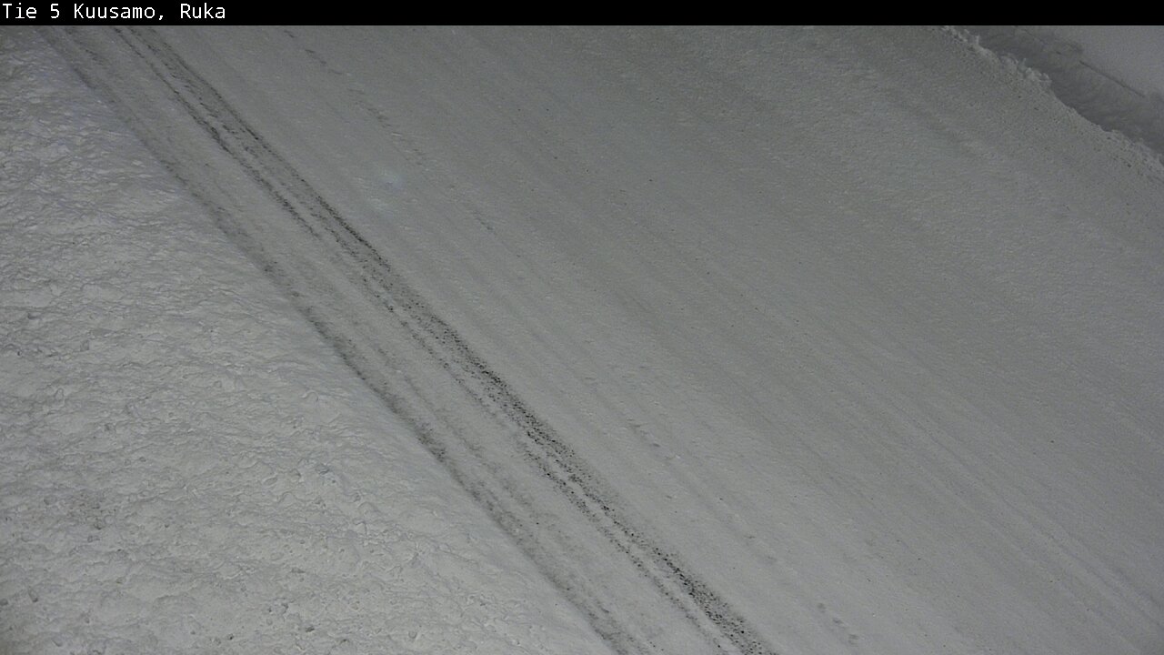 Weather Camera Image Väg 5 Kuusamo, Ruka, Kuusamo, Pohjois-Pohjanmaa