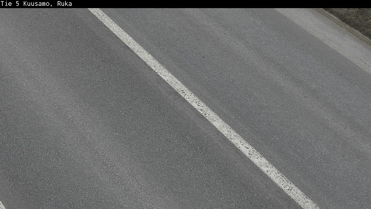 Weather Camera Image Väg 5 Kuusamo, Ruka, Kuusamo, Pohjois-Pohjanmaa