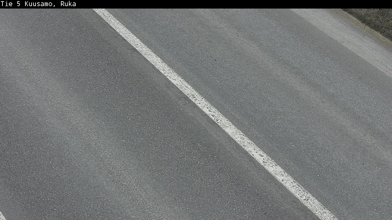 Weather Camera Image Väg 5 Kuusamo, Ruka, Kuusamo, Pohjois-Pohjanmaa