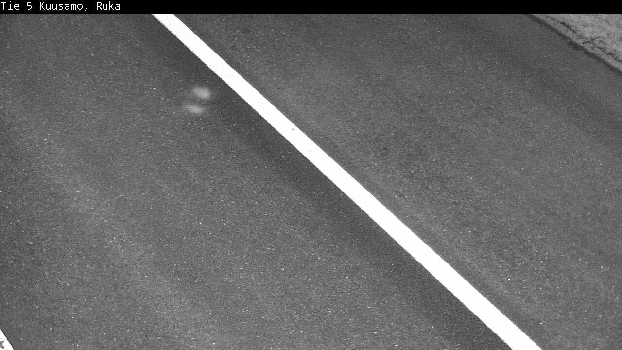 Weather Camera Image Väg 5 Kuusamo, Ruka, Kuusamo, Pohjois-Pohjanmaa