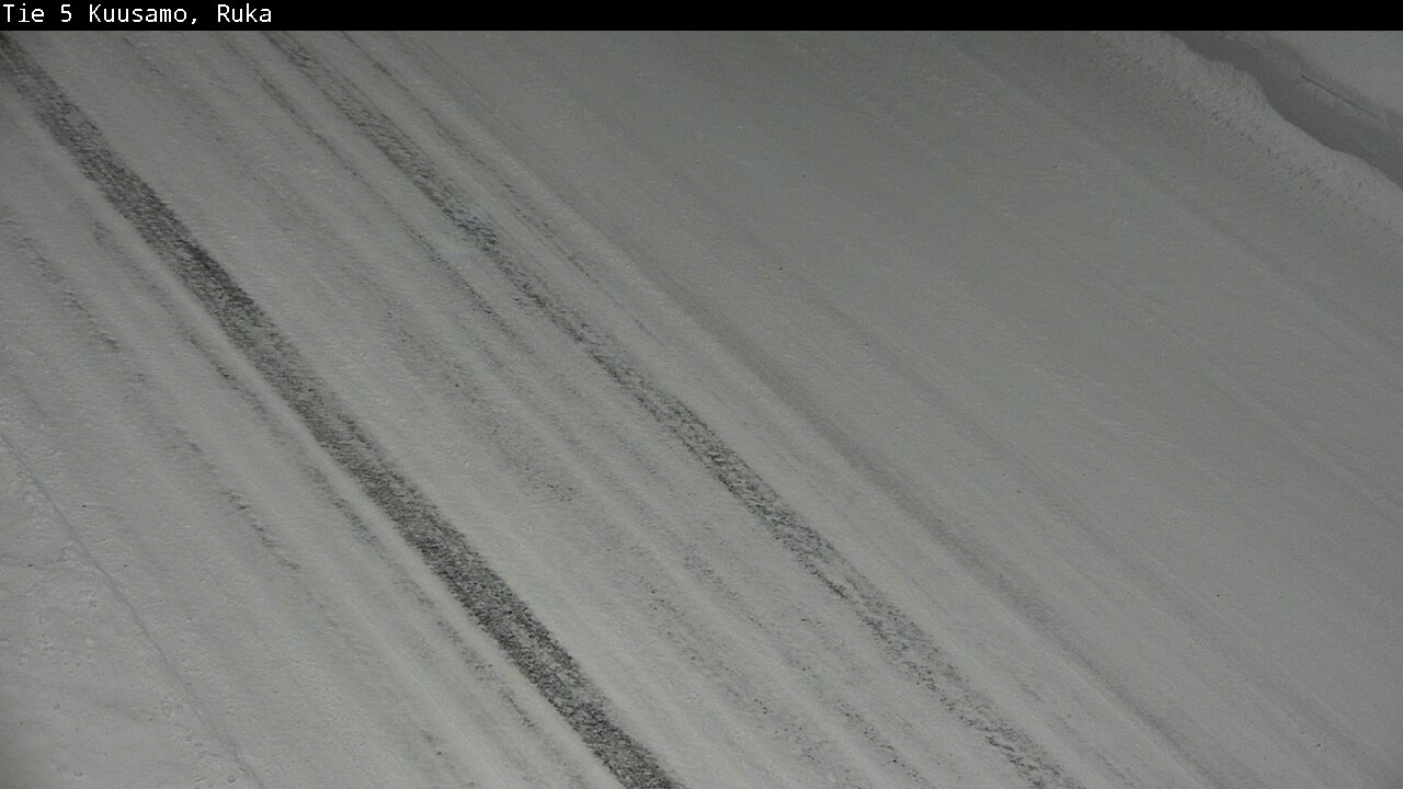Weather Camera Image Väg 5 Kuusamo, Ruka, Kuusamo, Pohjois-Pohjanmaa