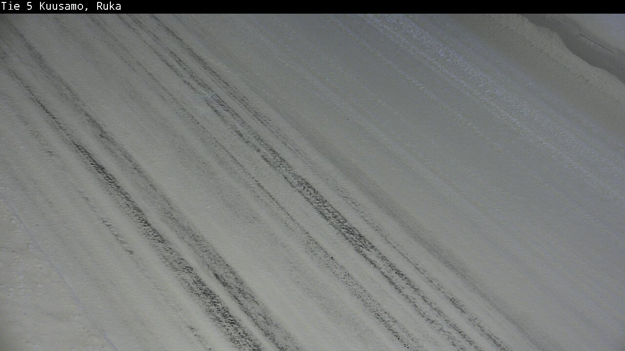 Weather Camera Image Väg 5 Kuusamo, Ruka, Kuusamo, Pohjois-Pohjanmaa