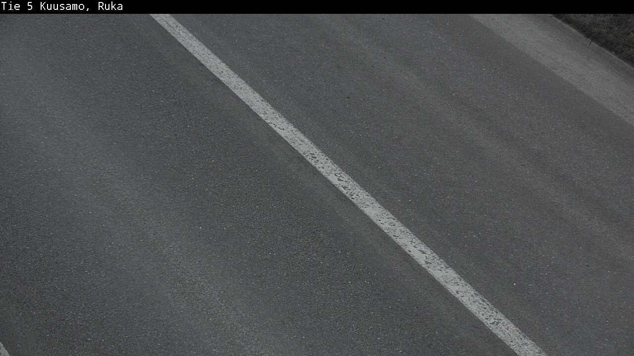 Weather Camera Image Väg 5 Kuusamo, Ruka, Kuusamo, Pohjois-Pohjanmaa