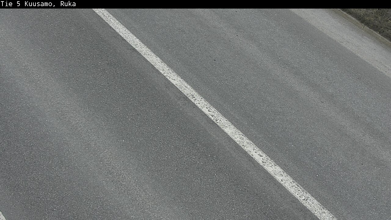Weather Camera Image Väg 5 Kuusamo, Ruka, Kuusamo, Pohjois-Pohjanmaa