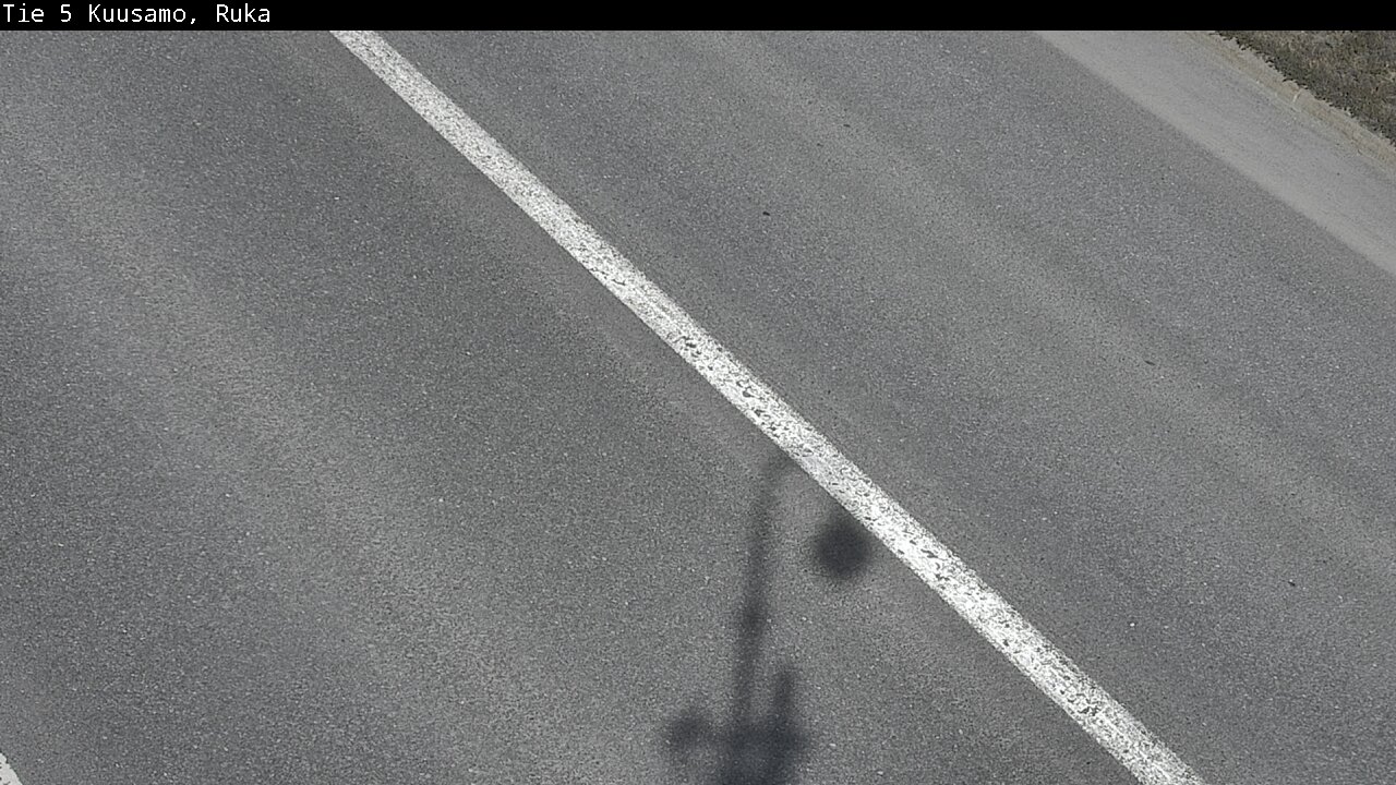 Weather Camera Image Väg 5 Kuusamo, Ruka, Kuusamo, Pohjois-Pohjanmaa