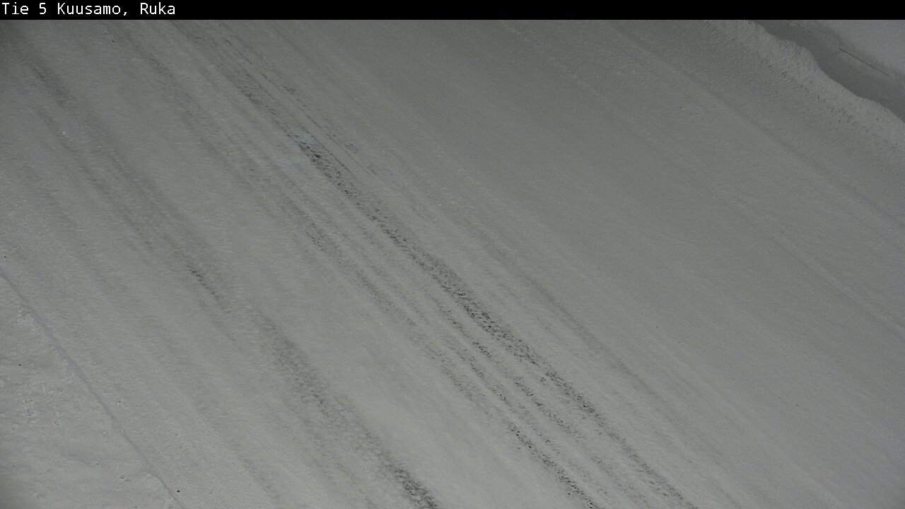 Weather Camera Image Väg 5 Kuusamo, Ruka, Kuusamo, Pohjois-Pohjanmaa