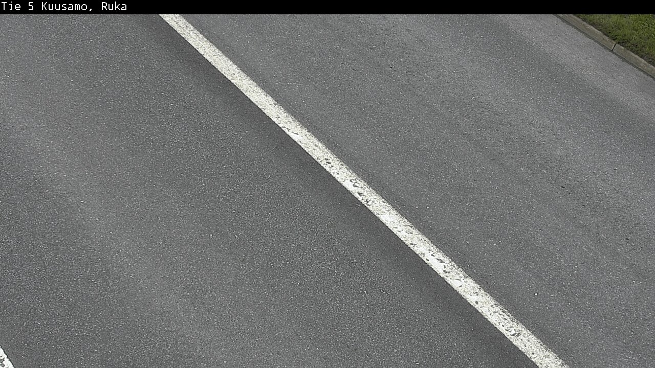 Weather Camera Image Väg 5 Kuusamo, Ruka, Kuusamo, Pohjois-Pohjanmaa