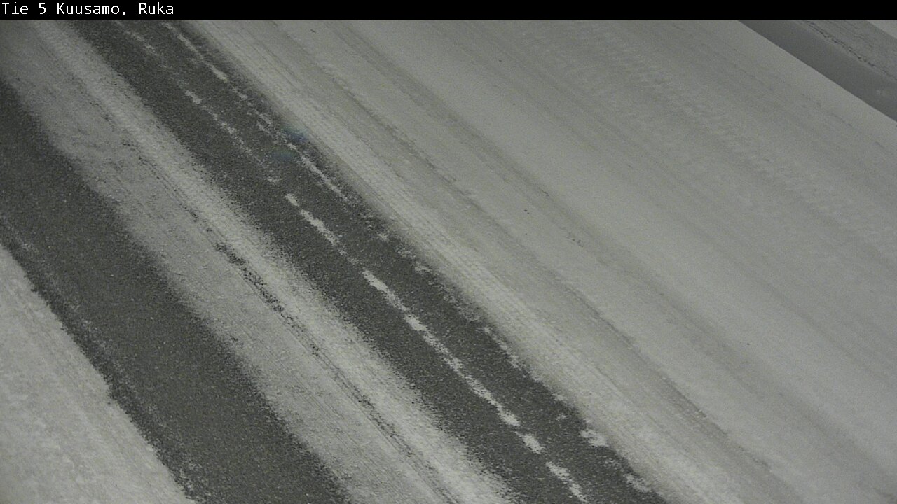 Weather Camera Image Road 5 Kuusamo, Ruka, Kuusamo, Pohjois-Pohjanmaa