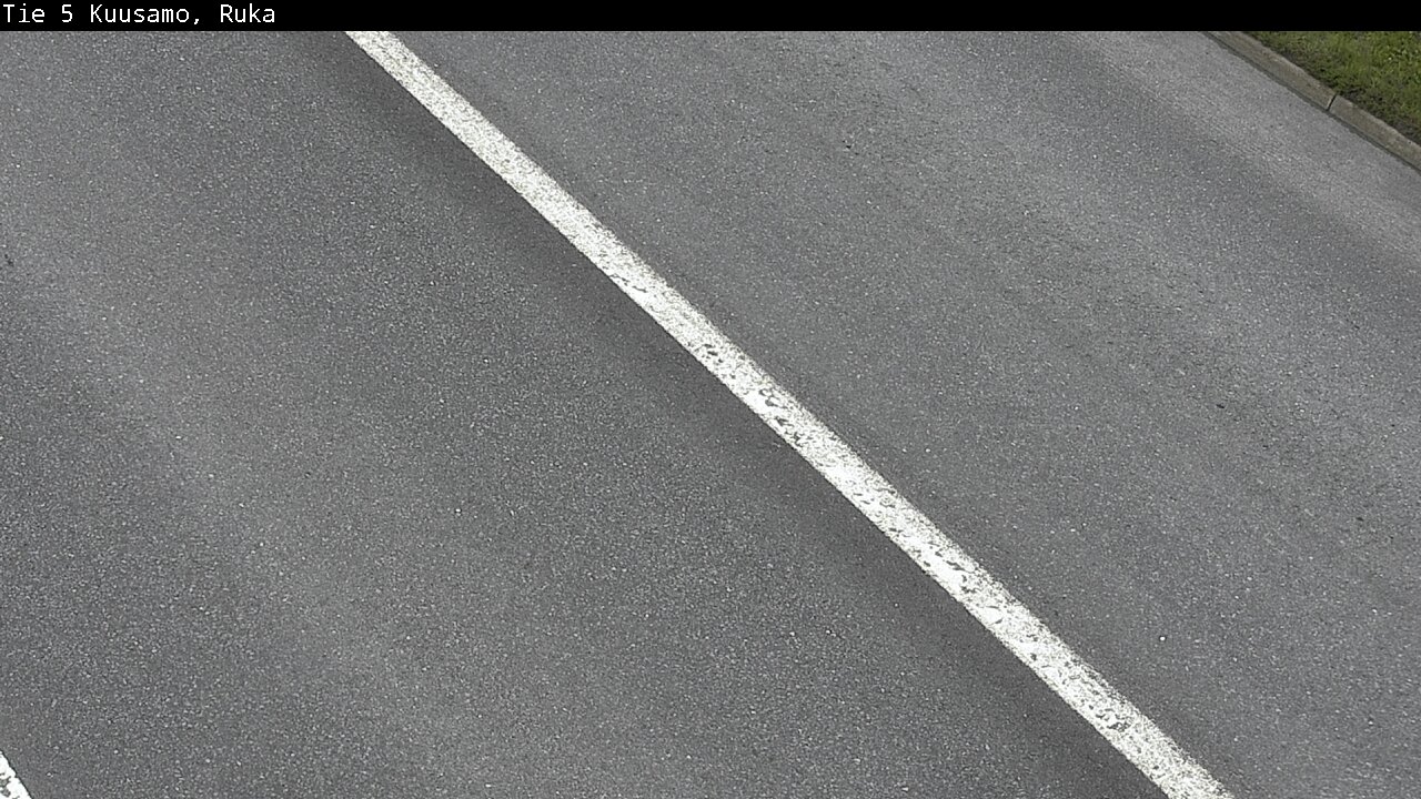 Weather Camera Image Väg 5 Kuusamo, Ruka, Kuusamo, Pohjois-Pohjanmaa