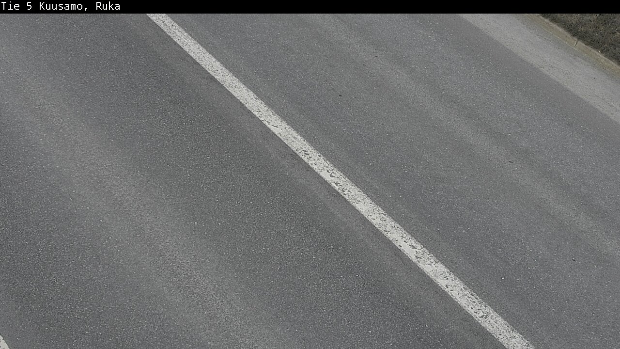 Weather Camera Image Väg 5 Kuusamo, Ruka, Kuusamo, Pohjois-Pohjanmaa