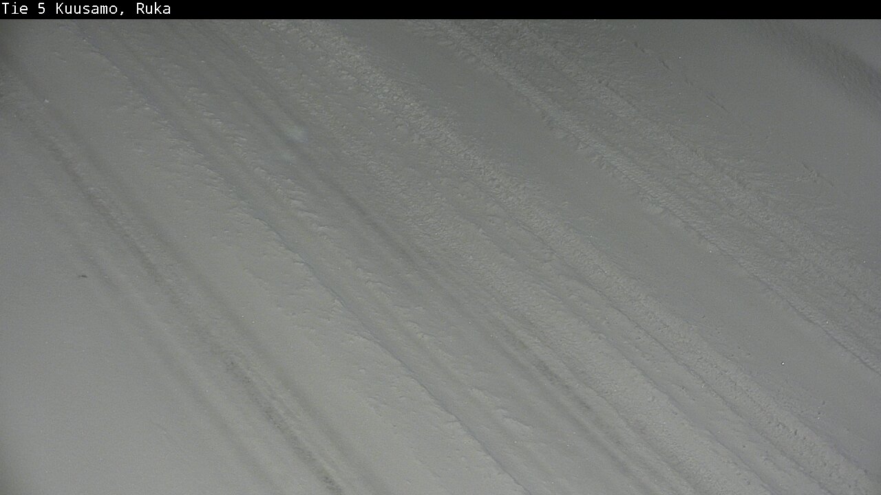 Weather Camera Image Väg 5 Kuusamo, Ruka, Kuusamo, Pohjois-Pohjanmaa