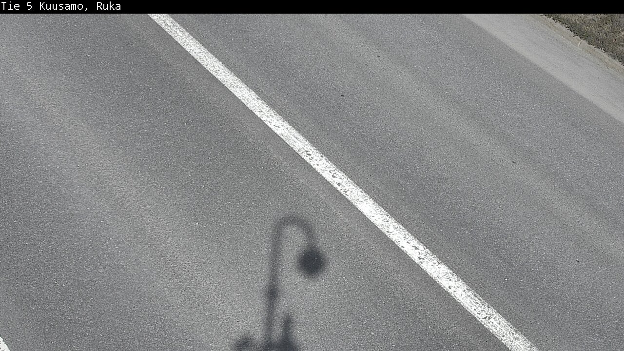 Weather Camera Image Väg 5 Kuusamo, Ruka, Kuusamo, Pohjois-Pohjanmaa