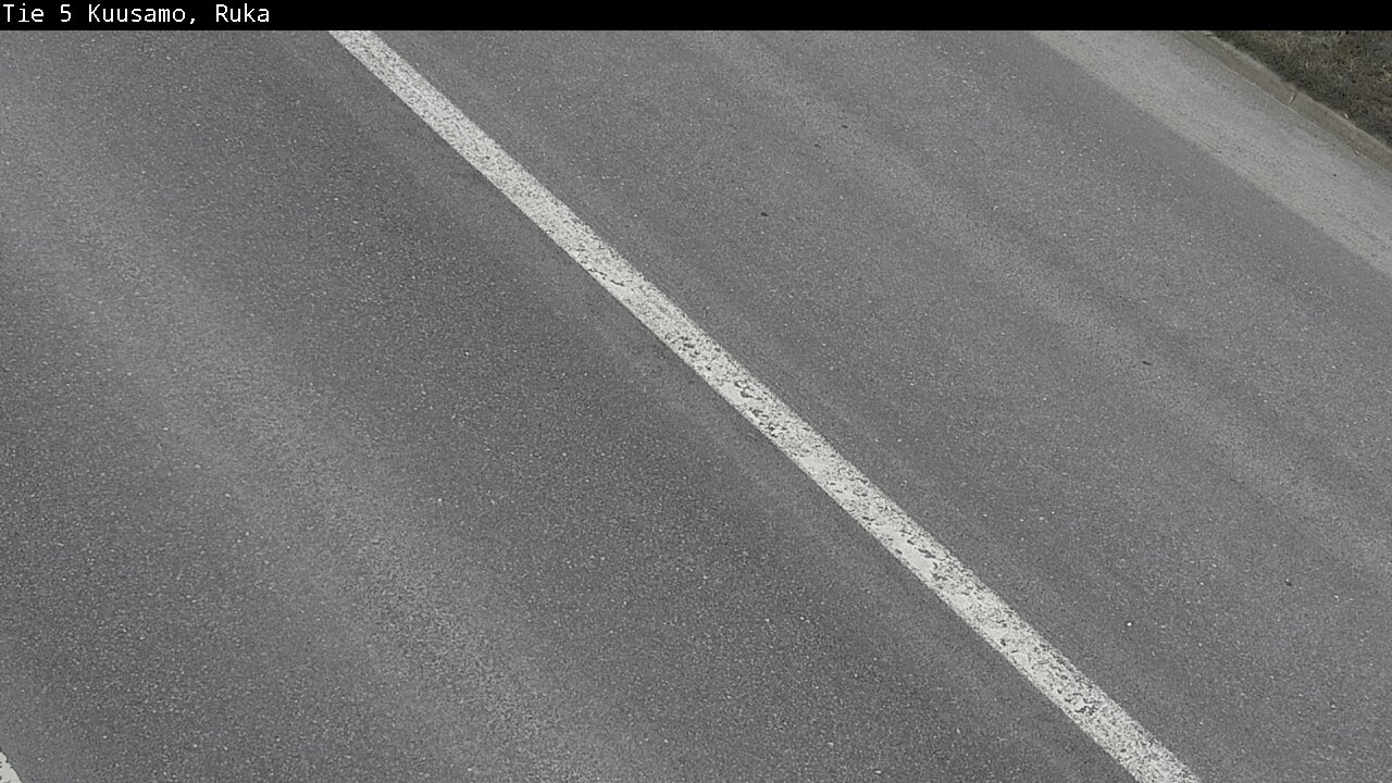 Weather Camera Image Väg 5 Kuusamo, Ruka, Kuusamo, Pohjois-Pohjanmaa