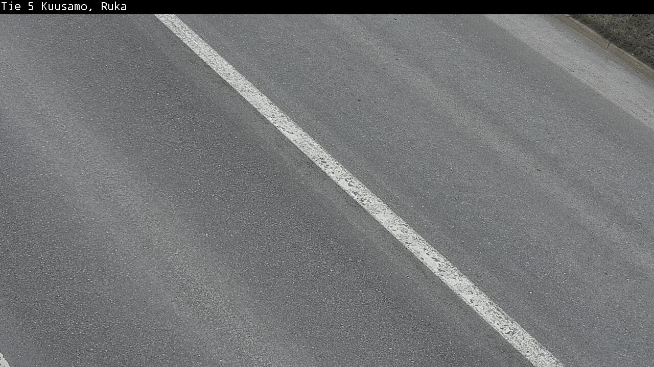 Weather Camera Image Väg 5 Kuusamo, Ruka, Kuusamo, Pohjois-Pohjanmaa