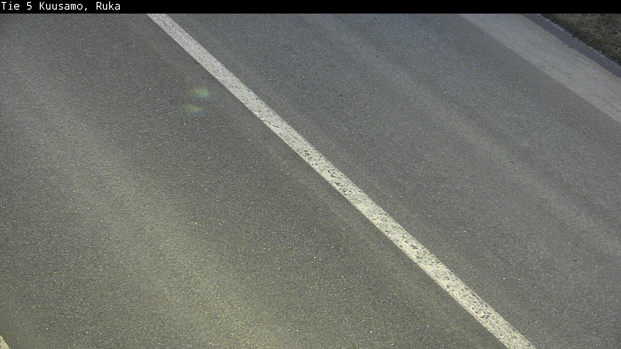 Weather Camera Image Väg 5 Kuusamo, Ruka, Kuusamo, Pohjois-Pohjanmaa