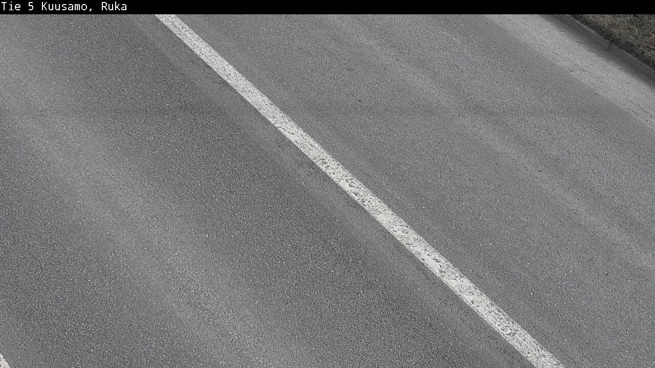 Weather Camera Image Väg 5 Kuusamo, Ruka, Kuusamo, Pohjois-Pohjanmaa