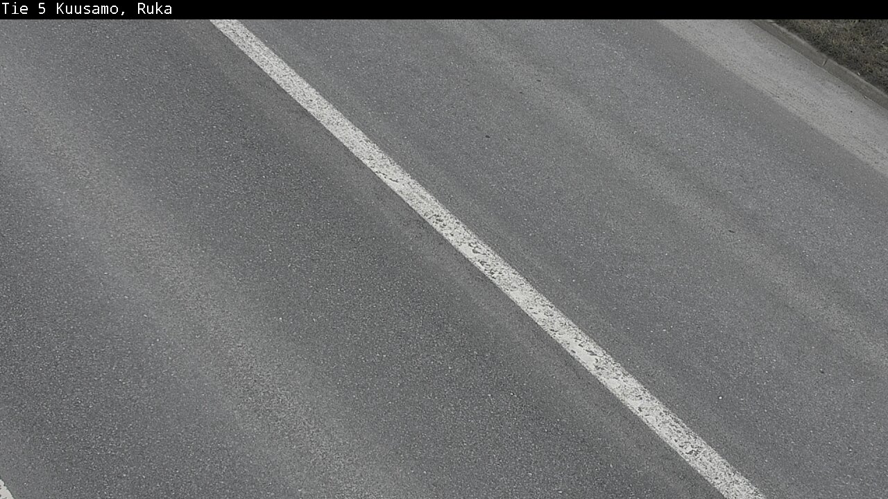 Weather Camera Image Väg 5 Kuusamo, Ruka, Kuusamo, Pohjois-Pohjanmaa