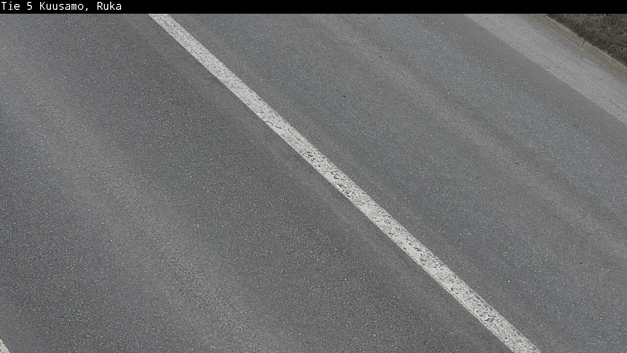 Weather Camera Image Väg 5 Kuusamo, Ruka, Kuusamo, Pohjois-Pohjanmaa