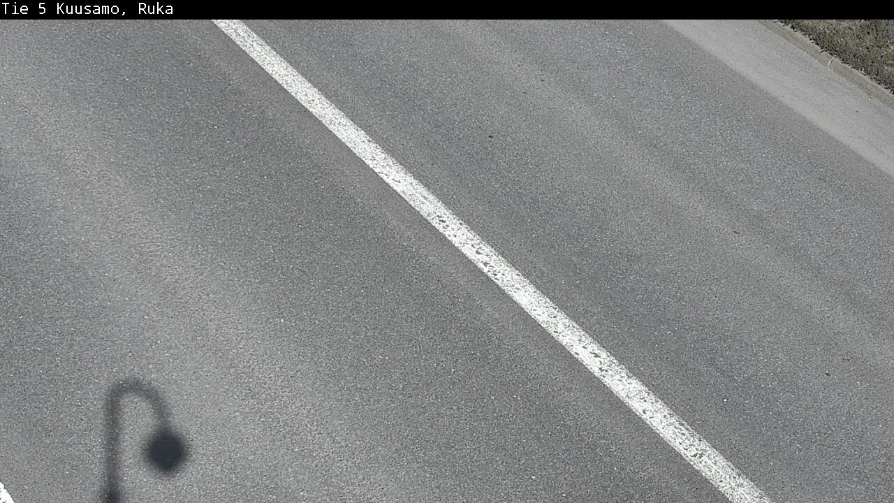 Weather Camera Image Väg 5 Kuusamo, Ruka, Kuusamo, Pohjois-Pohjanmaa