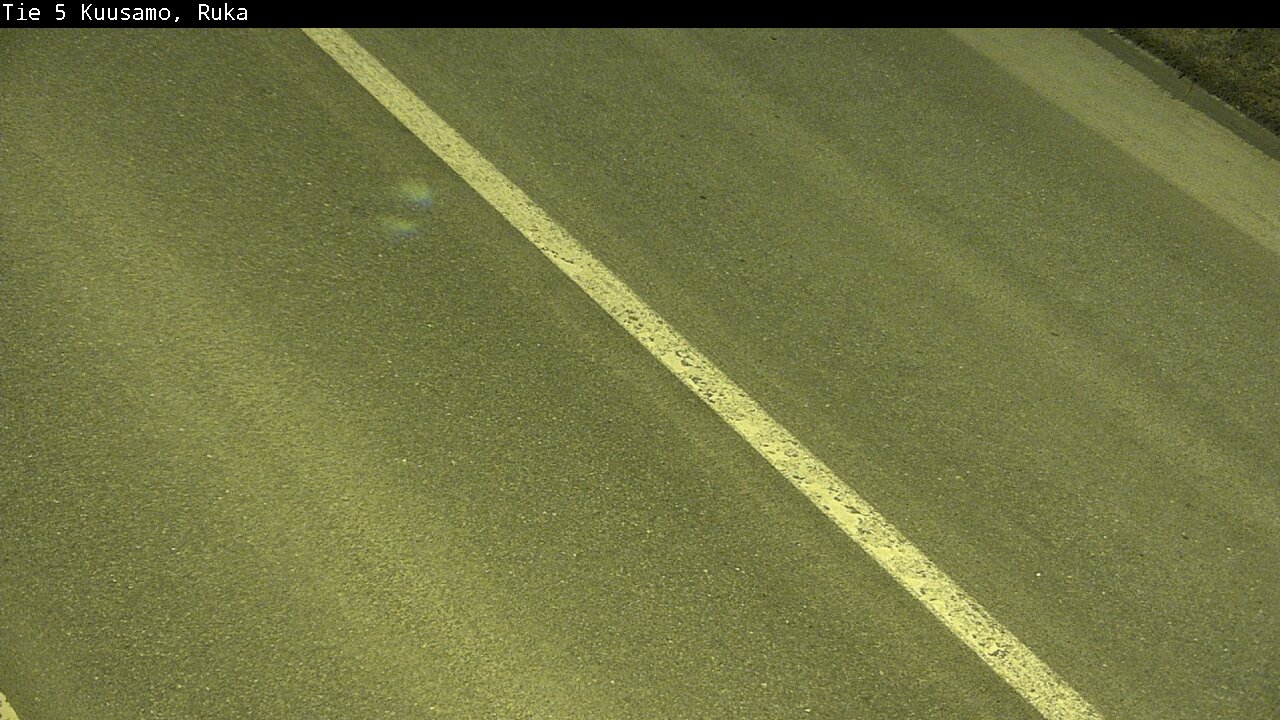 Weather Camera Image Väg 5 Kuusamo, Ruka, Kuusamo, Pohjois-Pohjanmaa