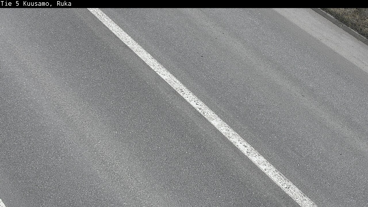 Weather Camera Image Väg 5 Kuusamo, Ruka, Kuusamo, Pohjois-Pohjanmaa