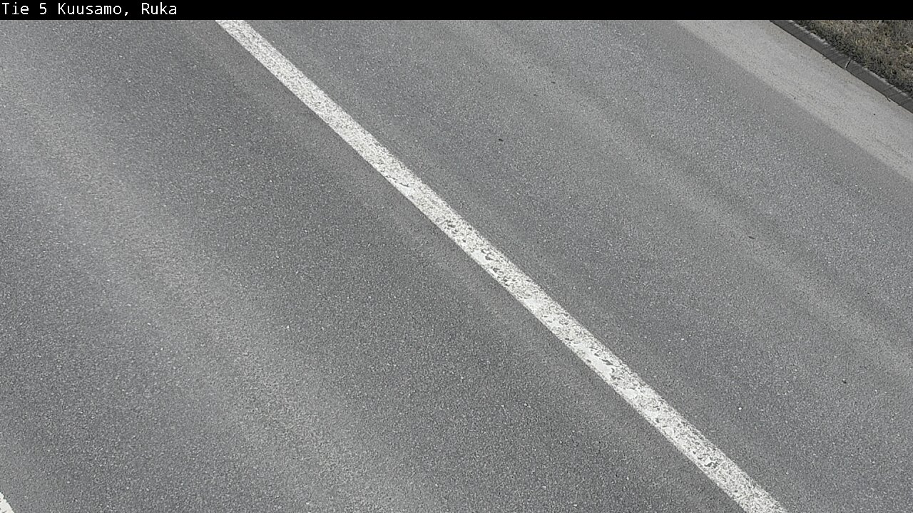 Weather Camera Image Väg 5 Kuusamo, Ruka, Kuusamo, Pohjois-Pohjanmaa