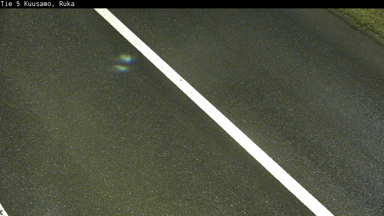 Weather Camera Image Väg 5 Kuusamo, Ruka, Kuusamo, Pohjois-Pohjanmaa