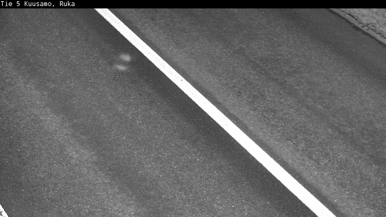 Weather Camera Image Väg 5 Kuusamo, Ruka, Kuusamo, Pohjois-Pohjanmaa